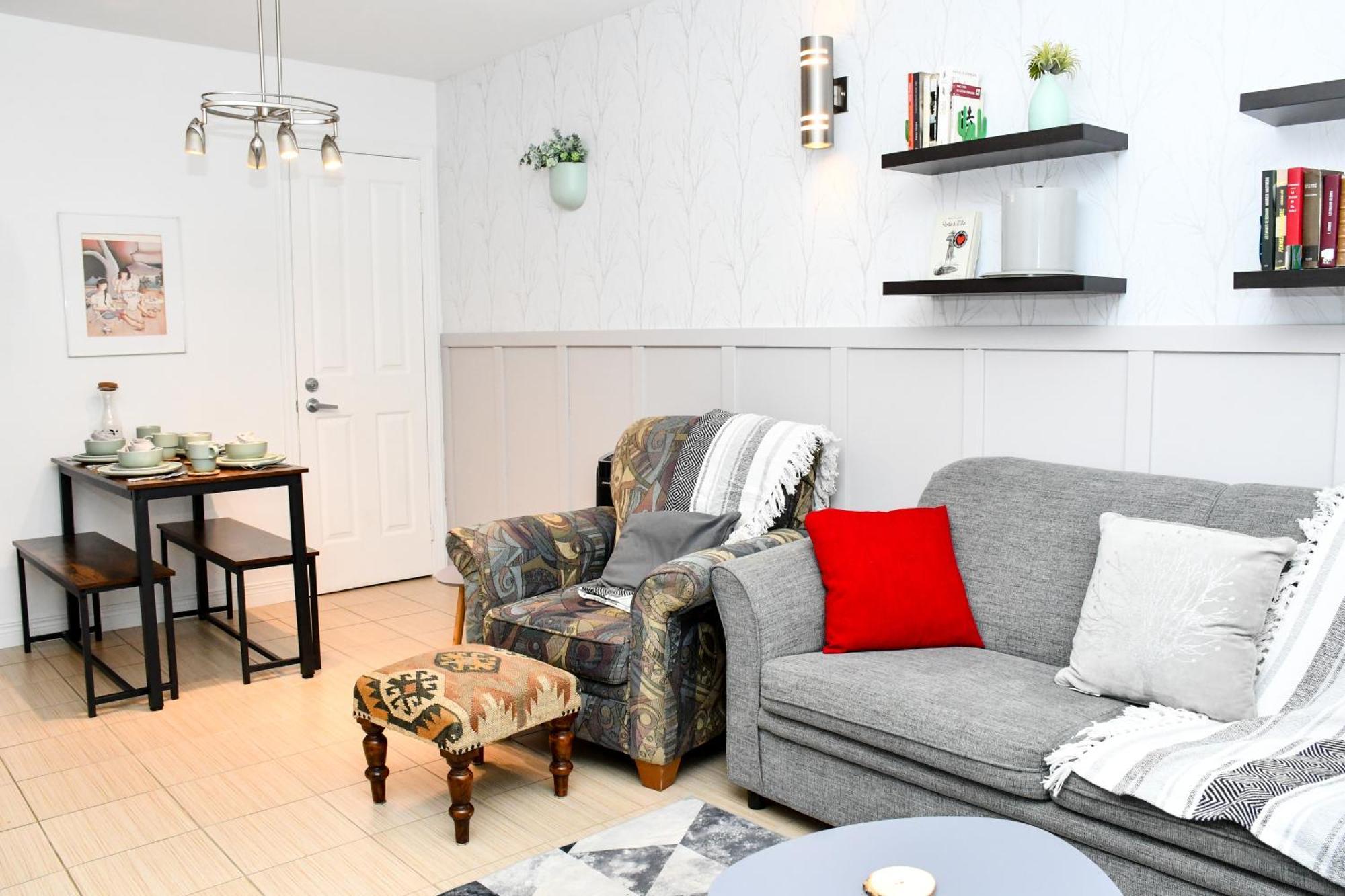 Condo Sainte-Anne Beaupre Bagian luar foto
